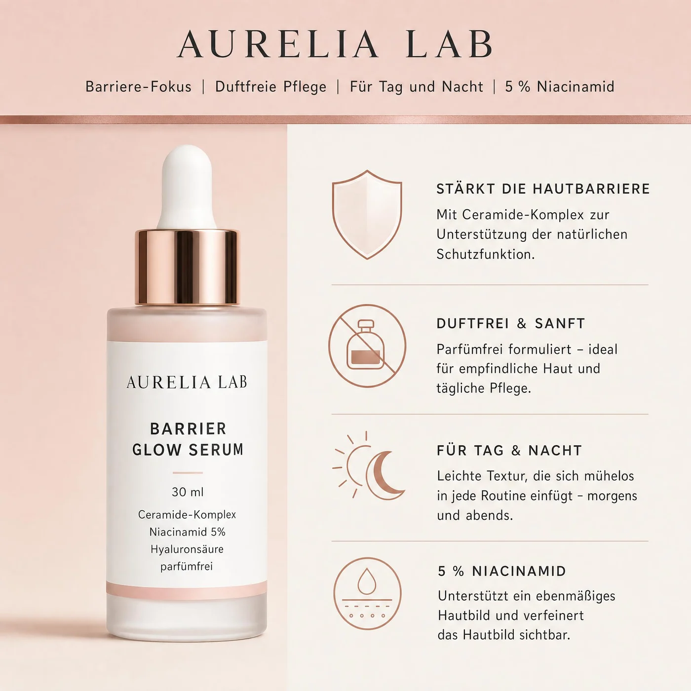 Product benefit visual supporting a lifestyle product image set