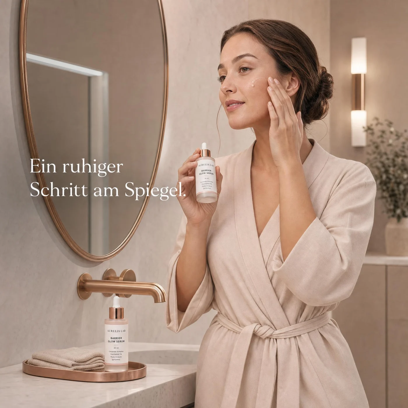 Lifestyle product image showing the product in a realistic routine