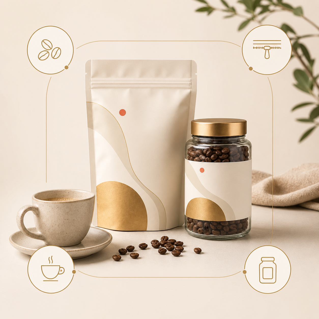 Food product benefit visual generated by ProdVue