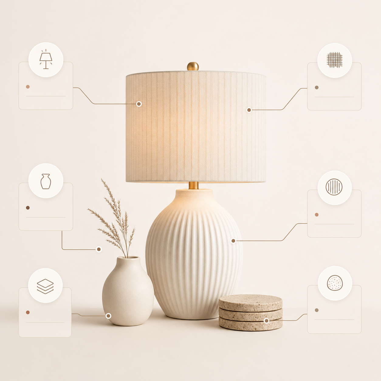 Home decor feature visual generated by ProdVue