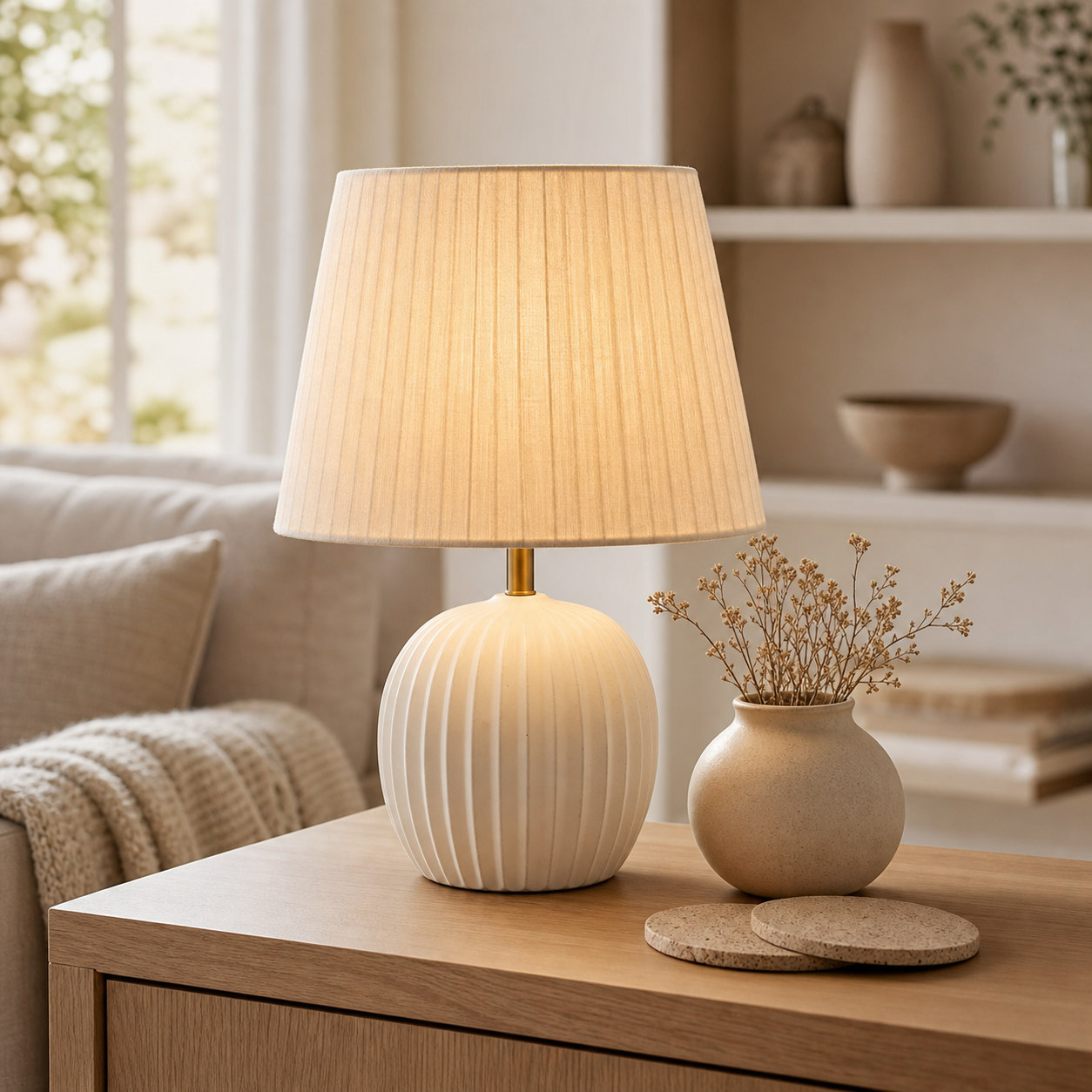 Home decor lifestyle product image generated for an online shop