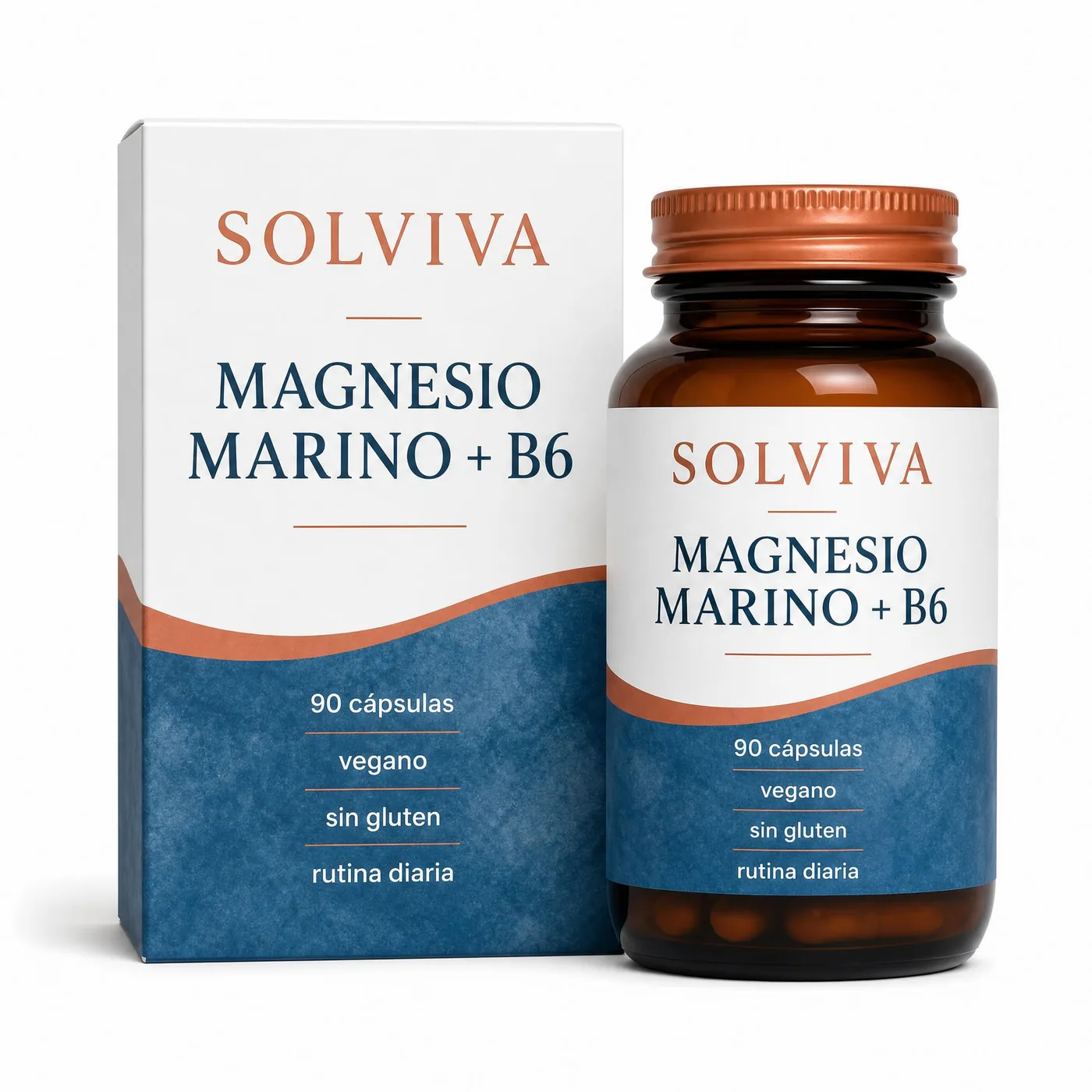Solviva Magnesio Marino + B6 main image generated in ProdVue